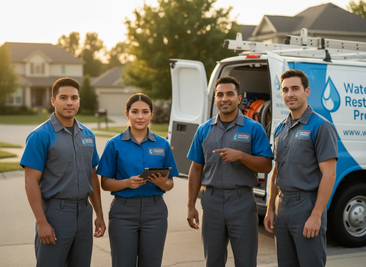 Flood Restoration company in Brownell, KS